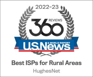 Best ISPs For Rural Areas 2022 23 HughesNet 300x250